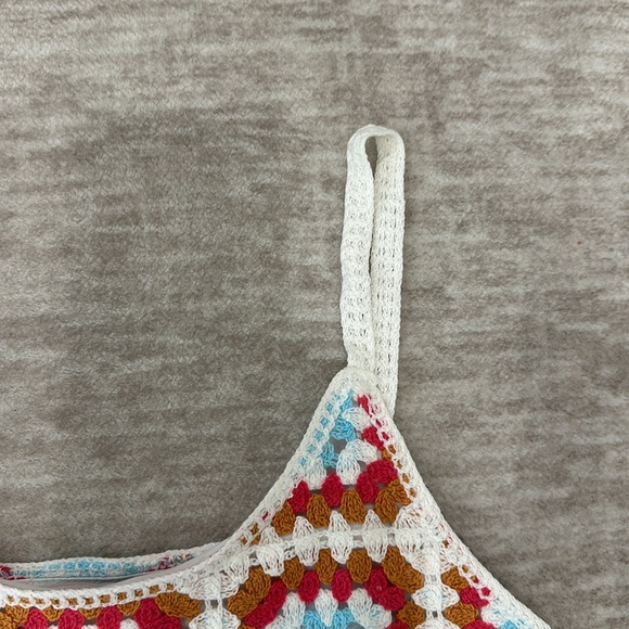 NWOT Crochet Mini Dress - Picture 3 of 4